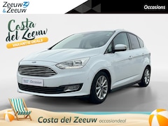 Ford C-Max - 1.0 Titanium | Stoel verwarming | Climate control | Navigatie | Trekhaak | LM-Velgen