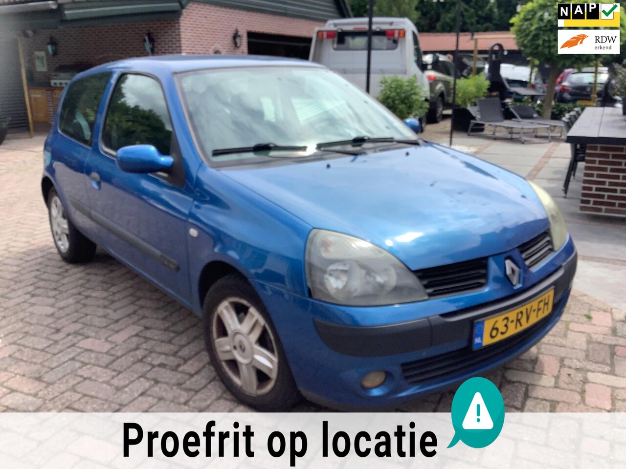 Renault Clio - 1.4-16V Dynamique Luxe NIEUWE APK 06-2026 - AutoWereld.nl