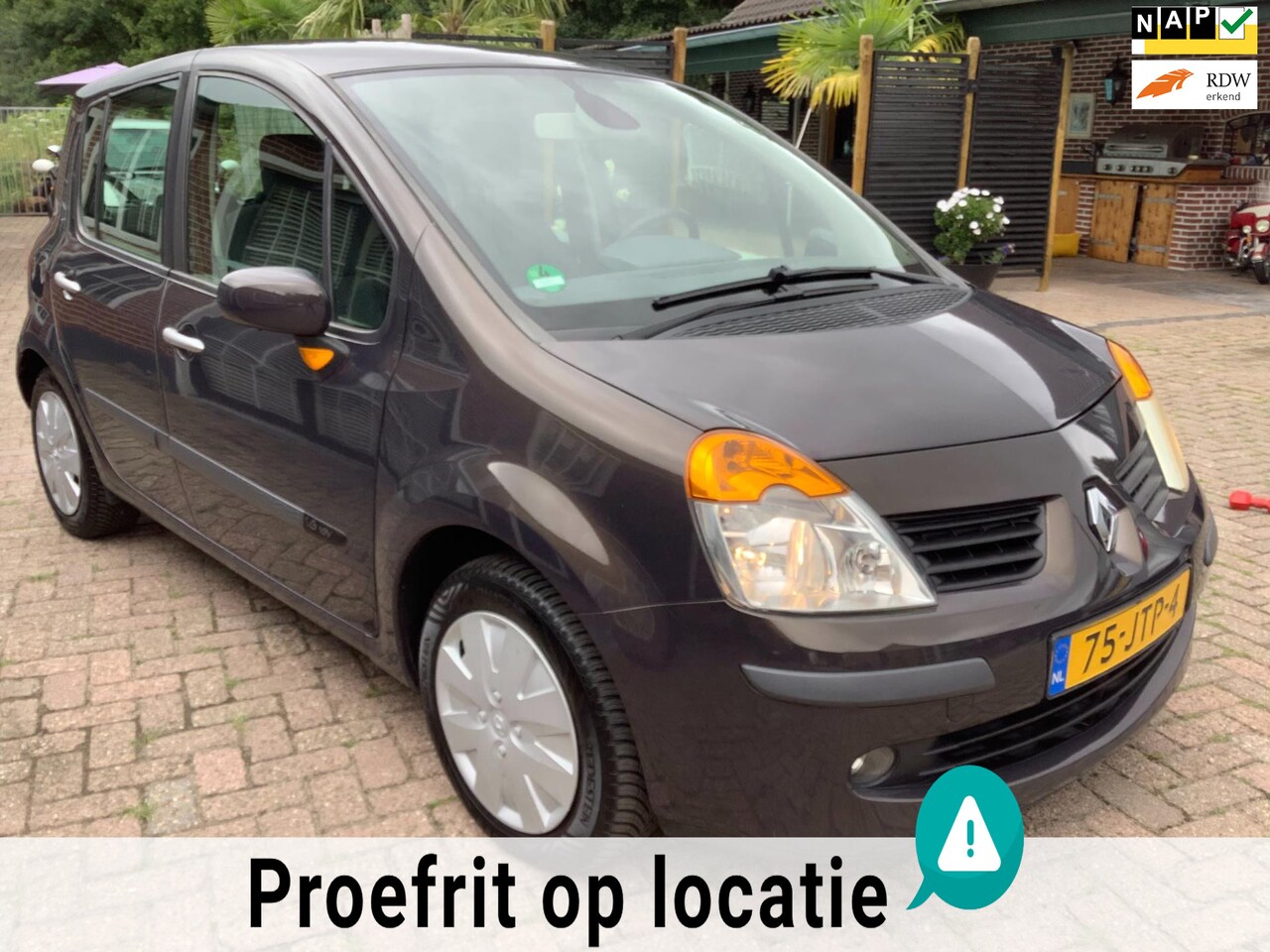 Renault Modus - 1.6-16V Tech Road NIEUWE APK 07-2026 - AutoWereld.nl