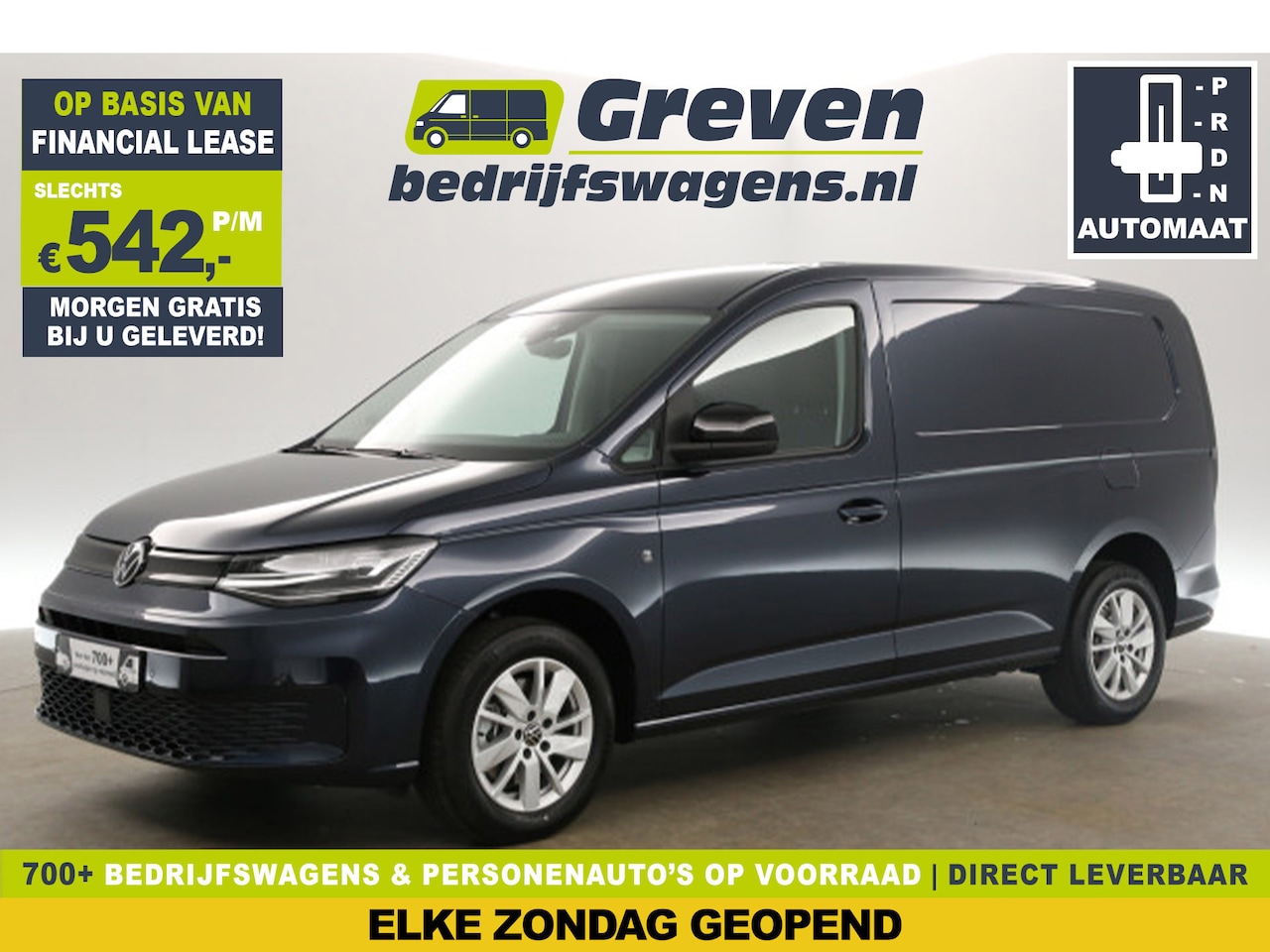 Volkswagen Caddy Cargo Maxi - 2.0 TDI Style L2H1 | NIEUW | BPM Vrij | 123PK DSG LED Airco Cruise Carplay Camera Virtual - AutoWereld.nl