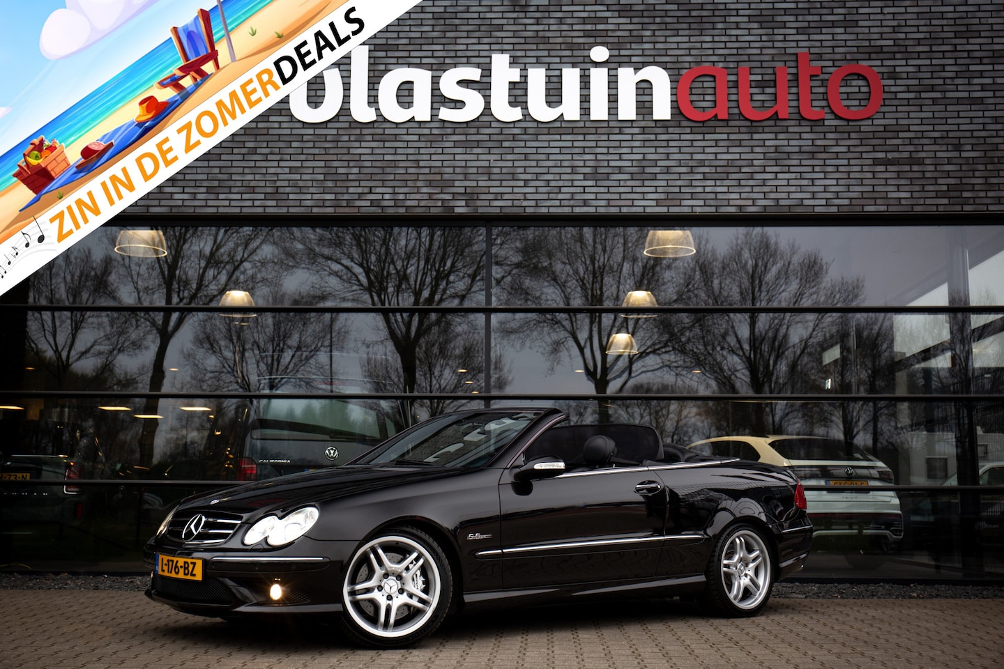 Mercedes-Benz CLK-klasse Cabrio - AMG 55 , Youngtimer, Open dak, Verwarmde voorstoelen - AutoWereld.nl