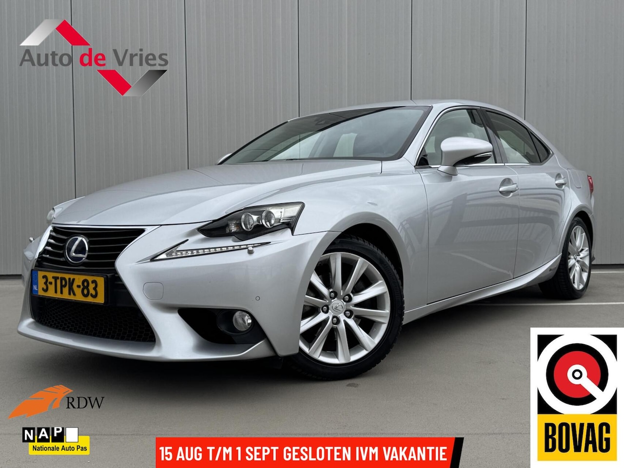 Lexus IS - 300h First Edition|LED|NL-Auto|Navi - AutoWereld.nl