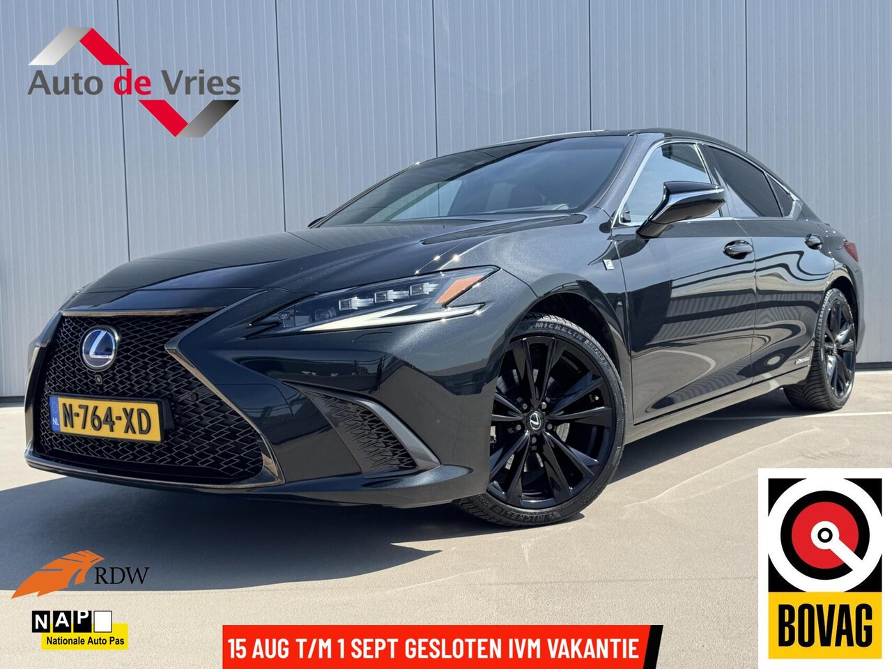 Lexus ES - 300h F Sport Line|Mark Levinson|Navi|LED|NL-auto - AutoWereld.nl