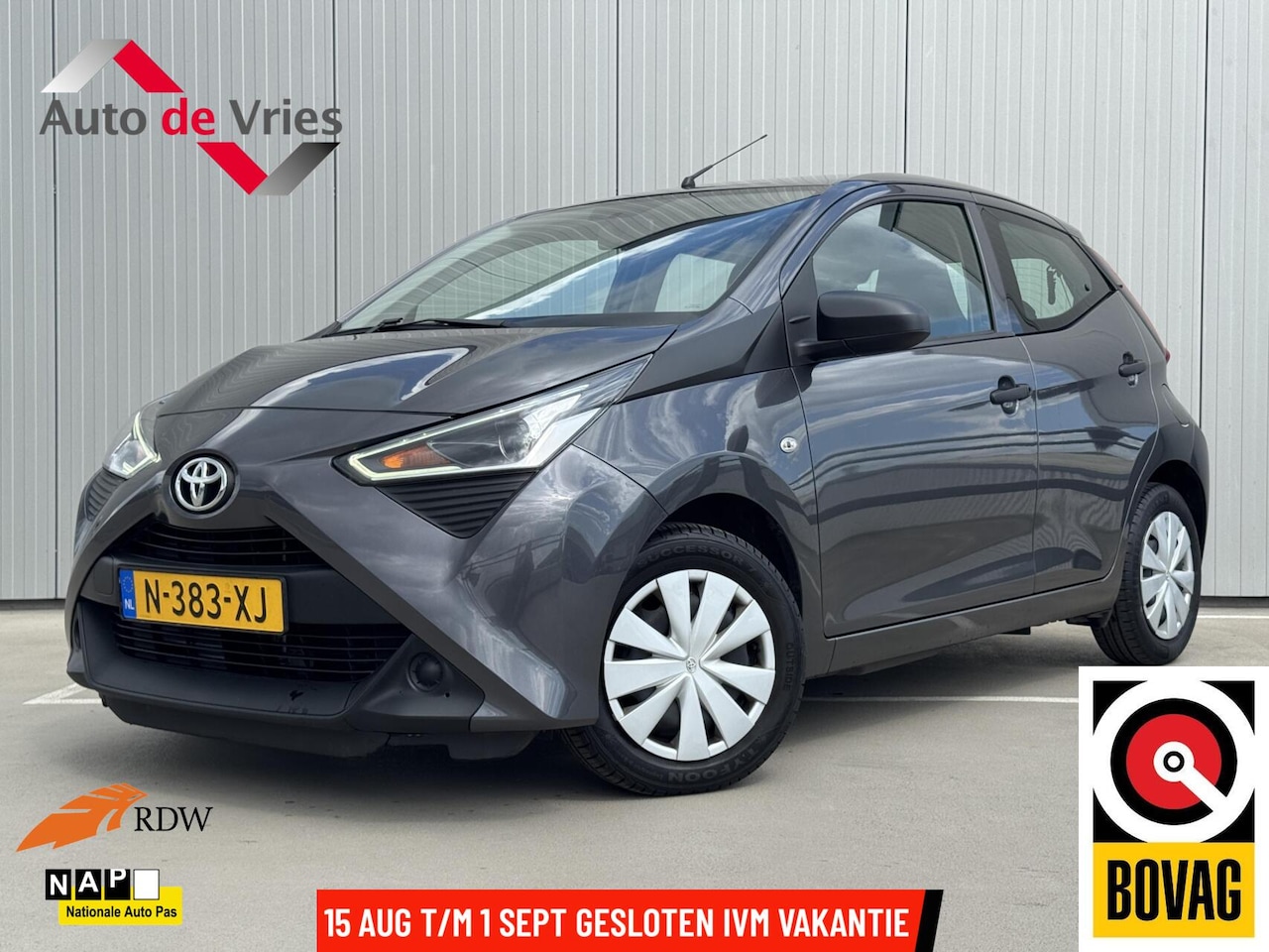 Toyota Aygo - 1.0 VVT-i x-fun|Airco|NL-Auto - AutoWereld.nl