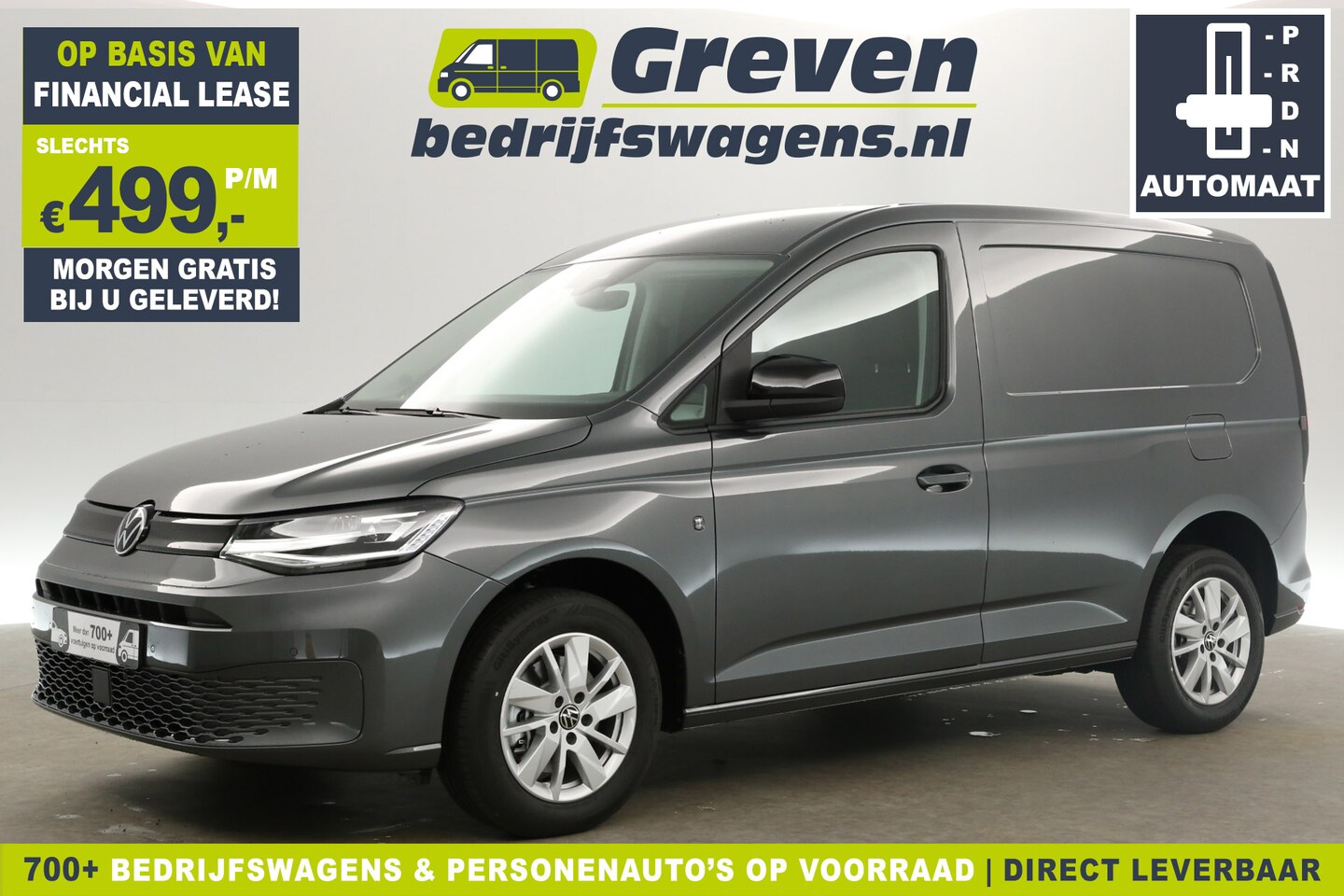 Volkswagen Caddy Cargo - 2.0 TDI Highline 122PK L1H1 | BPM VRIJ! | DSG Automaat Virtual LED Camera Cruise Clima Car - AutoWereld.nl