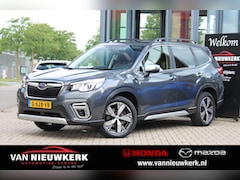 Subaru Forester - 2.0i e-BOXER Hybrid 150pk Automaat Premium Panorama Leder 1870kg Trekvermogen