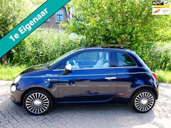 Fiat 500 - 1.2i 4-Cilinder 1e eig. RIVA Clima Cruise Leder Navi Schuifdak