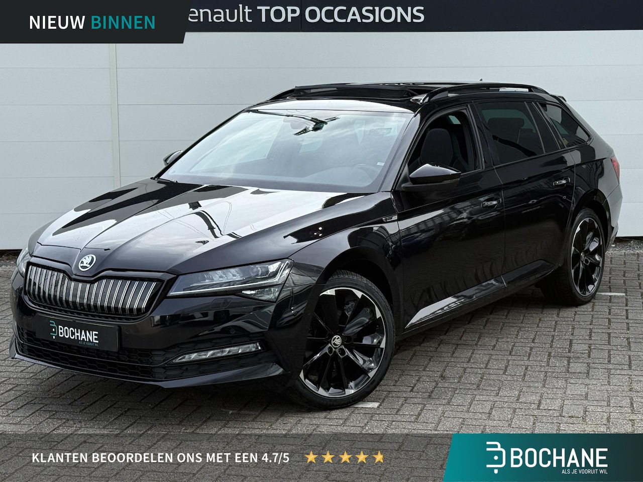 Skoda Superb Combi - 1.4 TSI iV Sportline Business | Panorama Dak | Trekhaak | Winter Pack | Dealer Onderhouden - AutoWereld.nl