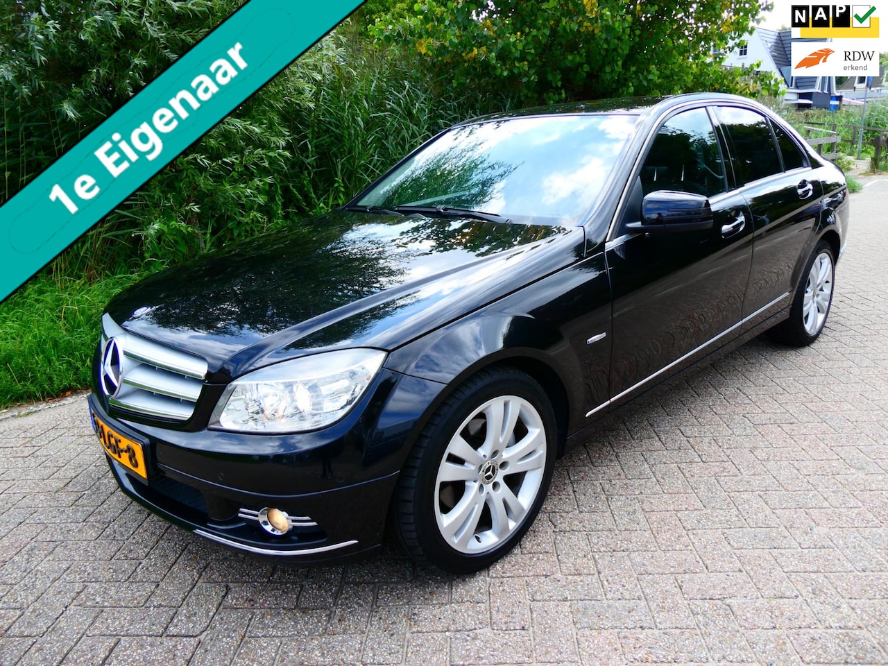 Mercedes-Benz C-klasse - 180 K 157pk Avantgarde 1e eig. Navi PDC Youngtimer - AutoWereld.nl