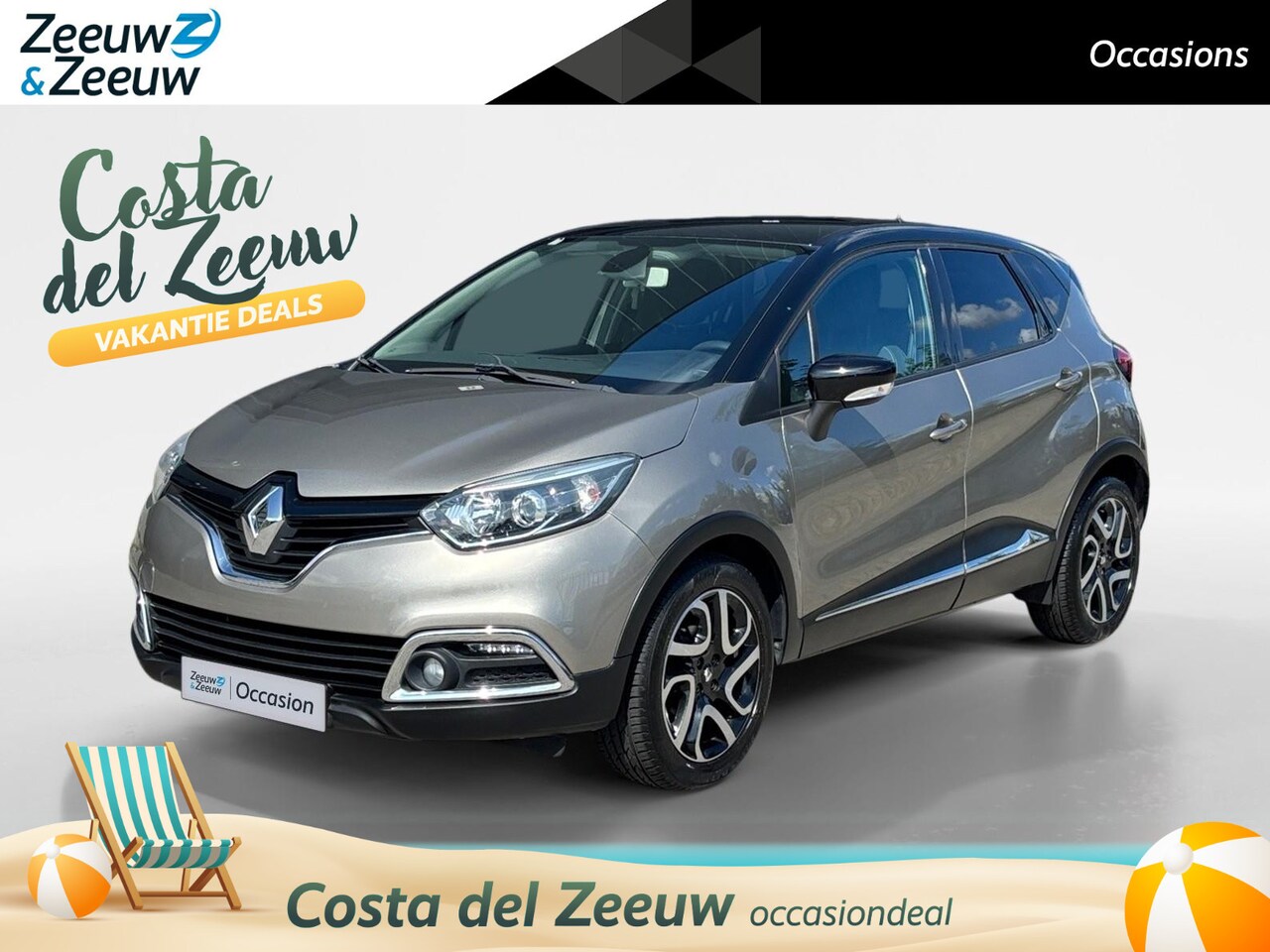 Renault Captur - 90PK TCe Dynamique | Trekhaak (1200KG) | Parkeersensoren | Climate Control | Cruise Contro - AutoWereld.nl