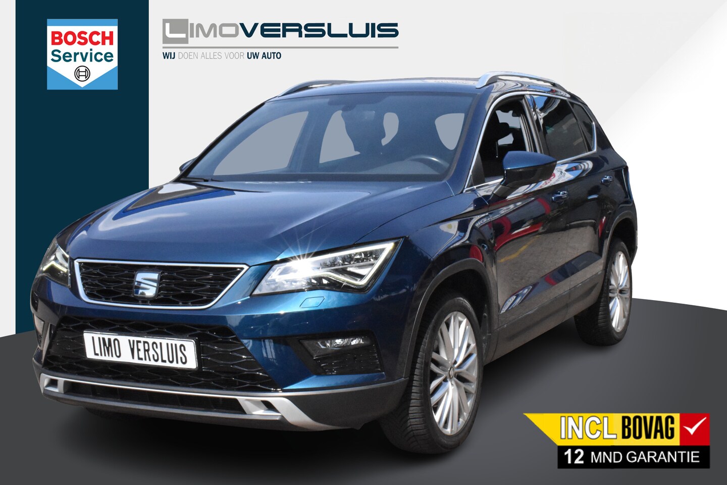 SEAT Ateca - 1.5 TSI Xcellence Business Intense Navigatie | Stoelverwarming | Half-Leder | Camera 12 mn - AutoWereld.nl