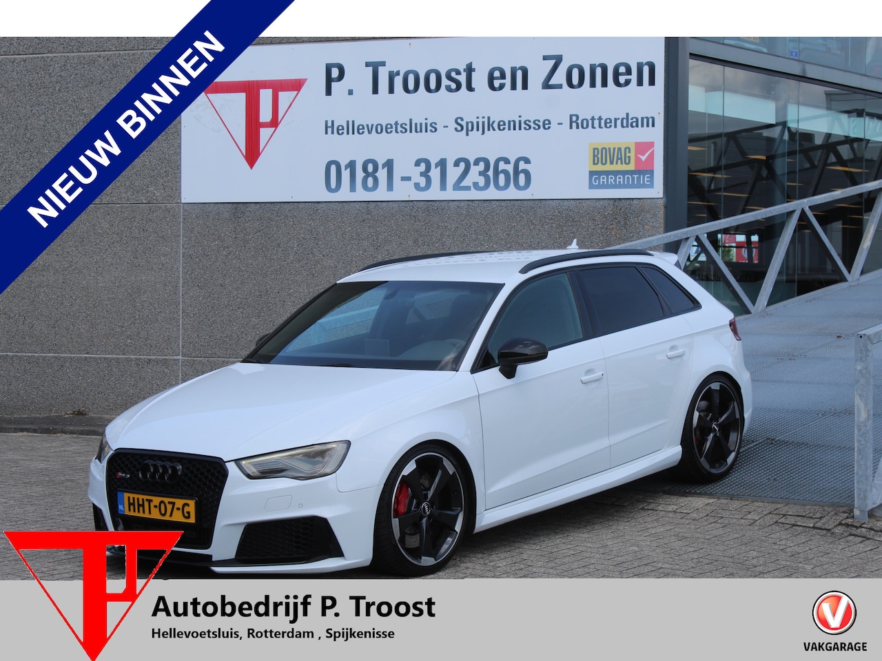 Audi A3 Sportback - 2.5 TFSI RS 3 quattro Parkeersensoren rondom/Climate control/Cruise control/Stoelverwarmin - AutoWereld.nl