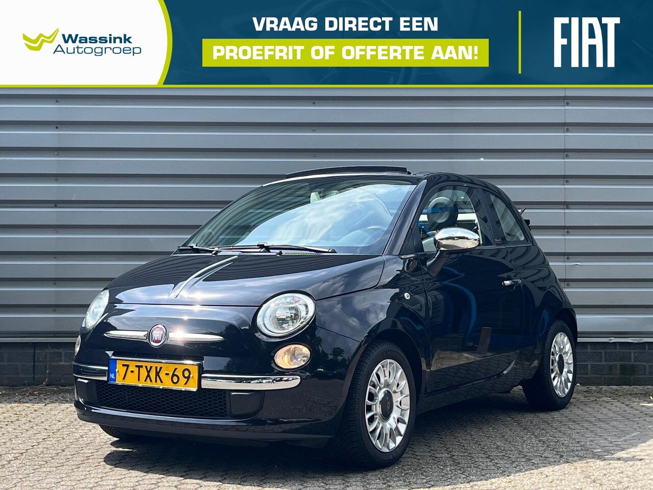 Fiat 500 C - C 0.9 80pk Twinair Turbo Easy | Cabriodak | Elektrische Ramen | Airco | All Season Banden - AutoWereld.nl