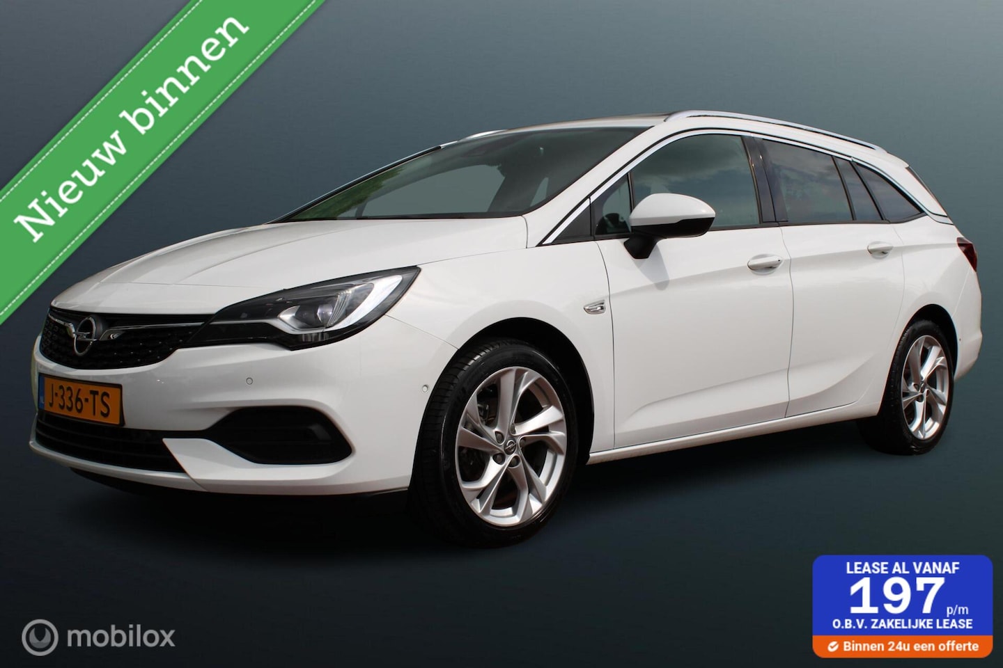 Opel Astra Sports Tourer - 1.2 Elegance 1.2 Elegance 130 PK, Schuifdak, 17 Inch LMV, Donker glas, Trekhaak, Pdc voor + achter + ca - AutoWereld.nl