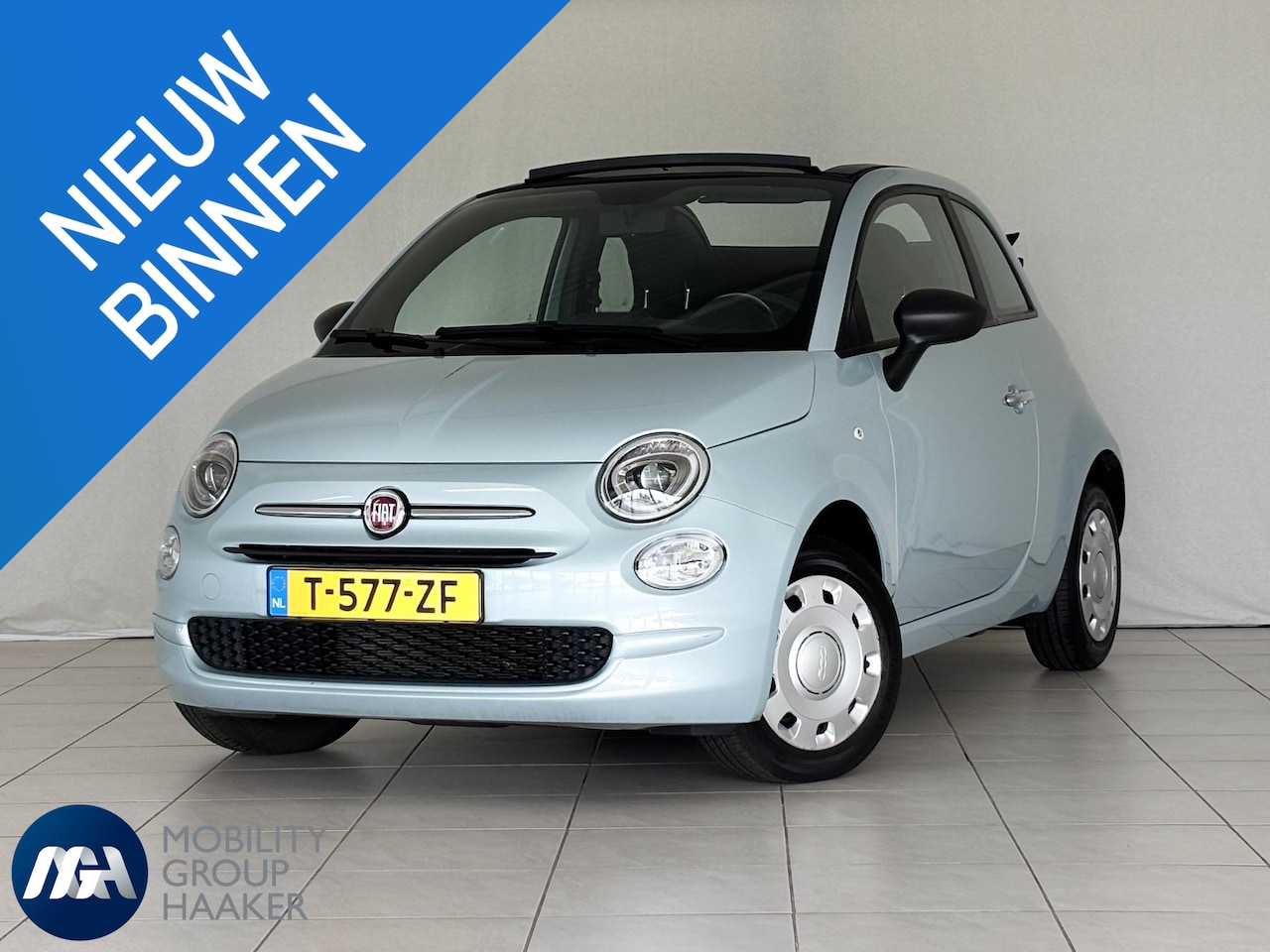 Fiat 500 C - 1.0 Hybrid | Apple-Android | Cruise Control | Airconditioning - AutoWereld.nl