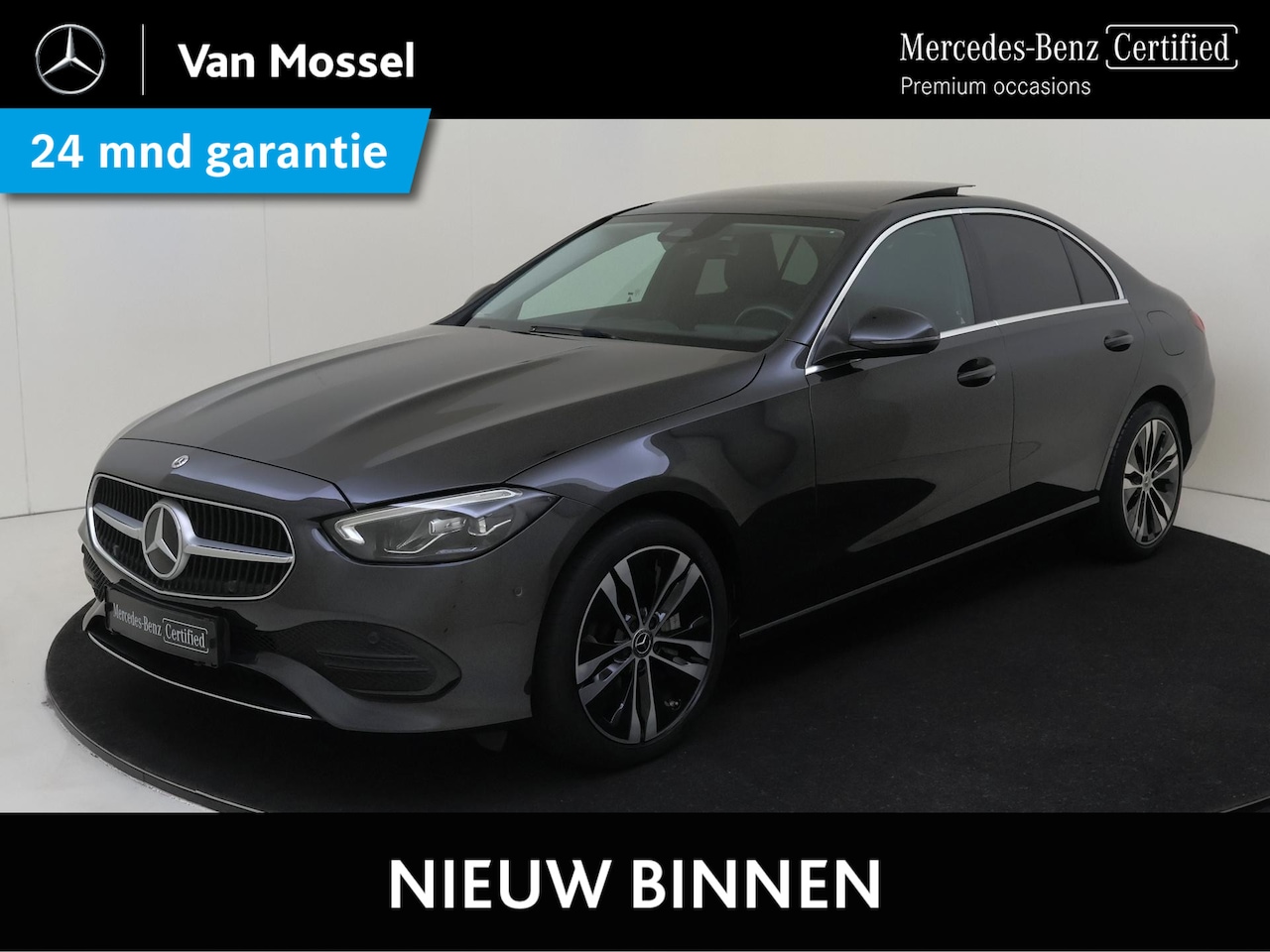 Mercedes-Benz C-klasse - 300 e AMG Line Limited Panoramadak / Parkeercamera / Privacy Glass / Stoelverwarming / Art - AutoWereld.nl
