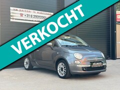 Fiat 500 C - 1.2 Cabrio met panoramadak, airco, parkeersensoren, Bluetooth en elektrische ramen. Comfor