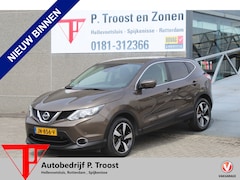 Nissan Qashqai - 1.2 N-Connecta Navigatie/360° camera/Cruise control/Parkeersensoren rondom/Climate control