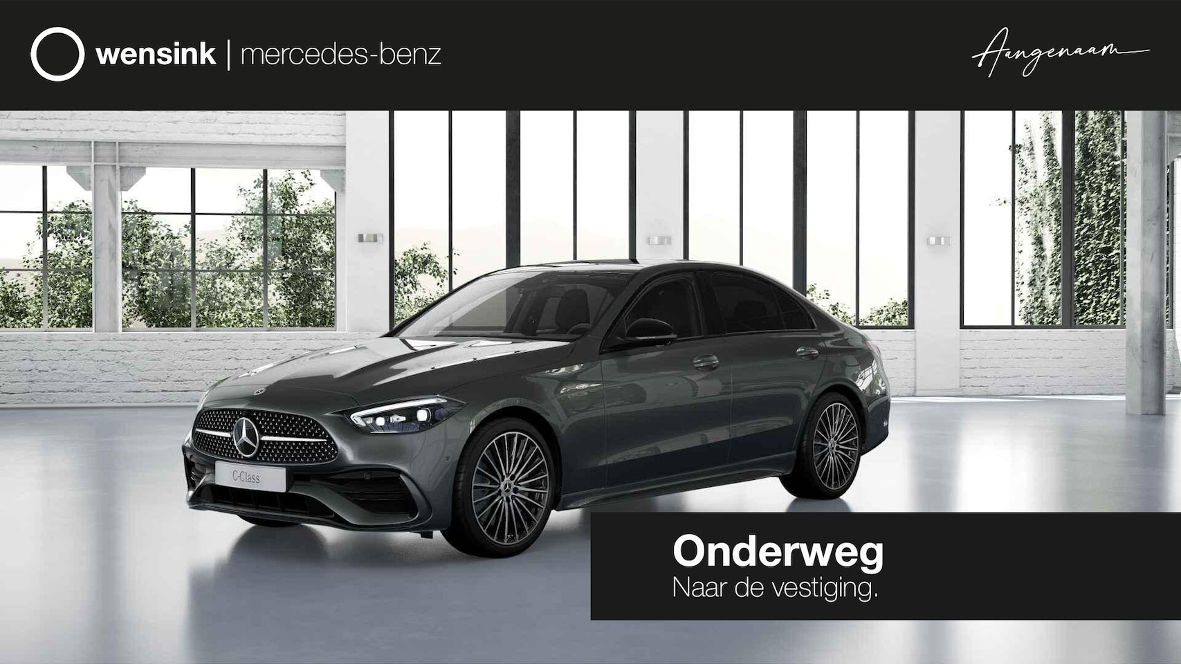 Mercedes-Benz C-klasse - 300 e Business Solution AMG | Panoramadak | 360 camera | Night pakket | - AutoWereld.nl