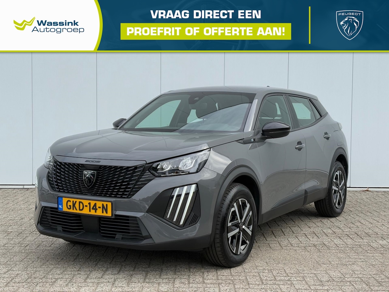 Peugeot e-2008 - EV 54kWh 156pk Active | Camera | Cruise Control | Led | Climate | Carplay - AutoWereld.nl