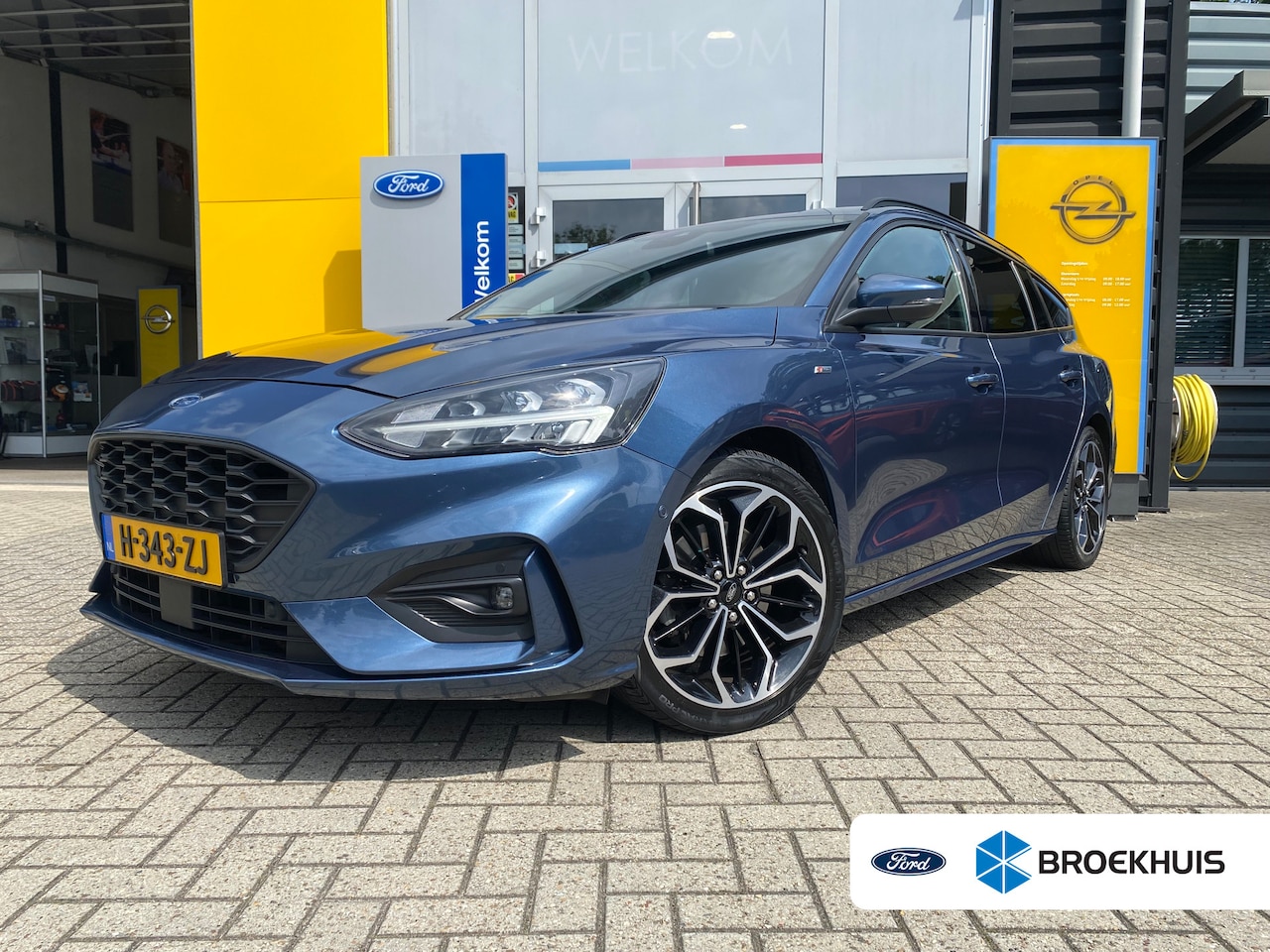Ford Focus Wagon - 1.0 125PK EcoBoost ST Line | WEGKLB. TREKHAAK| STOEL STUUR&VOORRUITVERWARMING| FULL LED KO - AutoWereld.nl