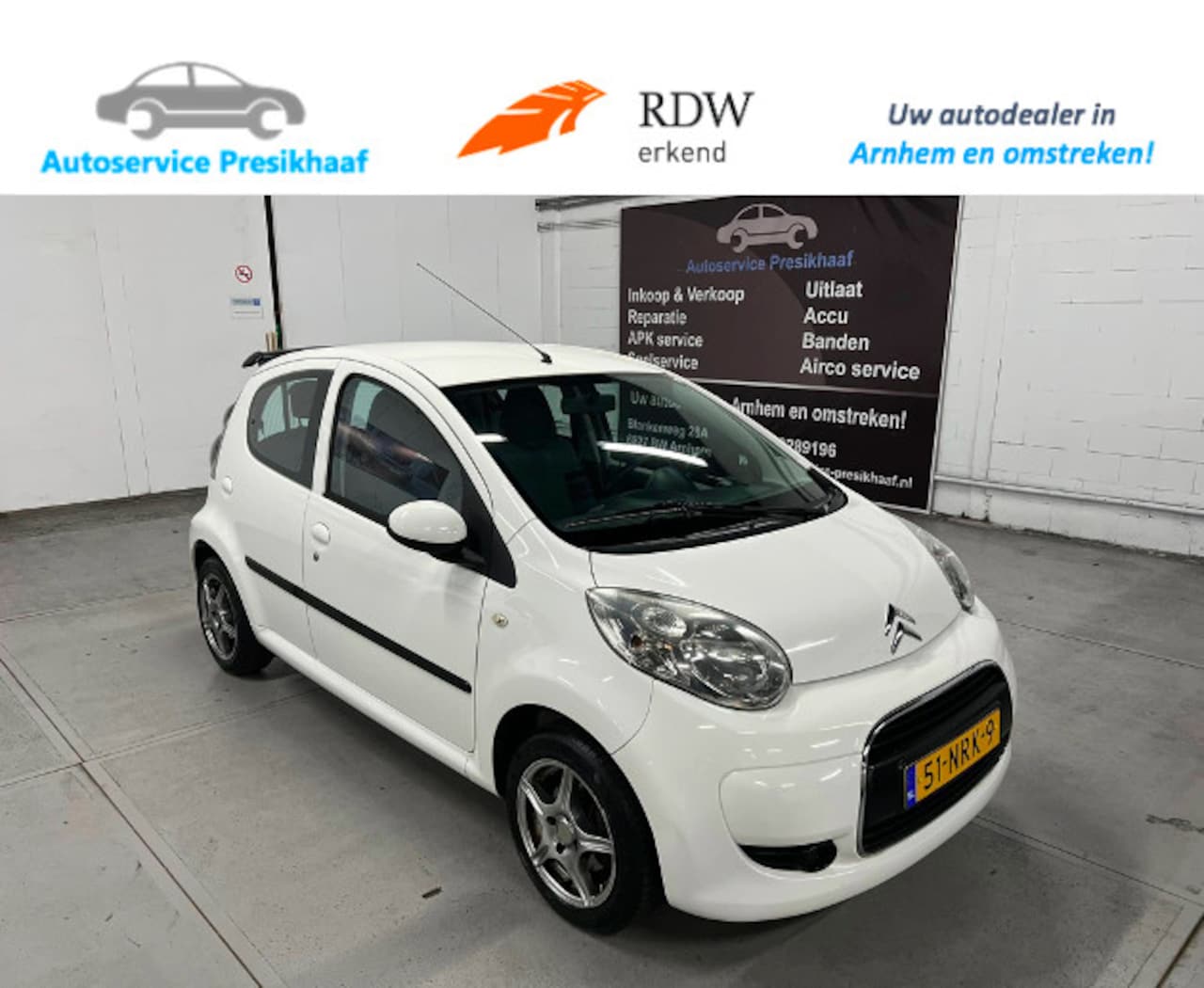 Citroën C1 - 1.0-12V Ambiance AIRCO / NAP / SPOILER - AutoWereld.nl