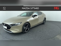 Mazda 3 - 3 2.5 e-SkyActiv-G M Hybrid 140 Homura | Navigatie | Adaptive Cruise Control | Stoel-/stuu