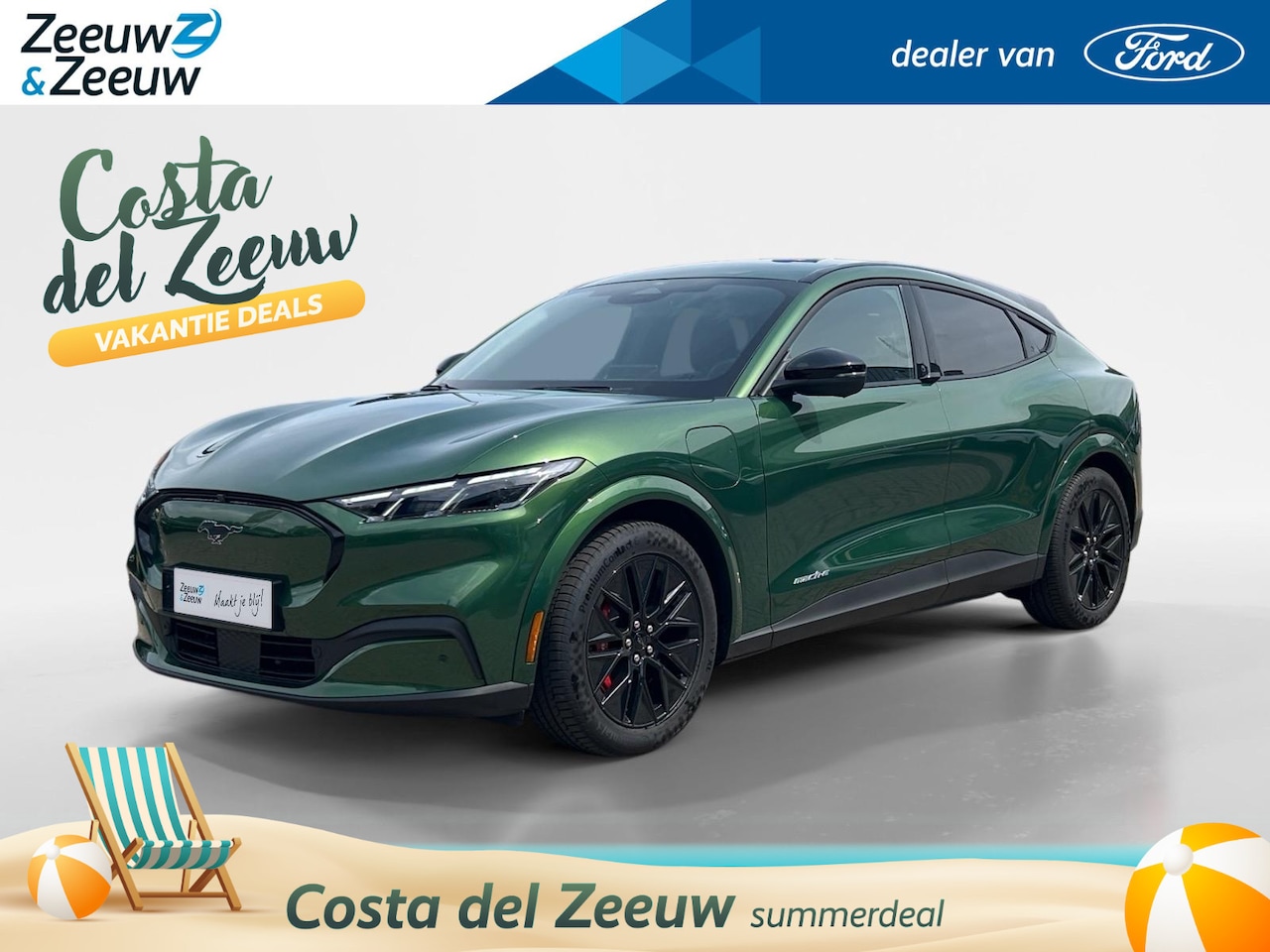 Ford Mustang Mach-E - Standard RWD 75 kWh 268pk | €2.000.- korting | Tot 5.000 km gratis opladen met Tibber Home - AutoWereld.nl