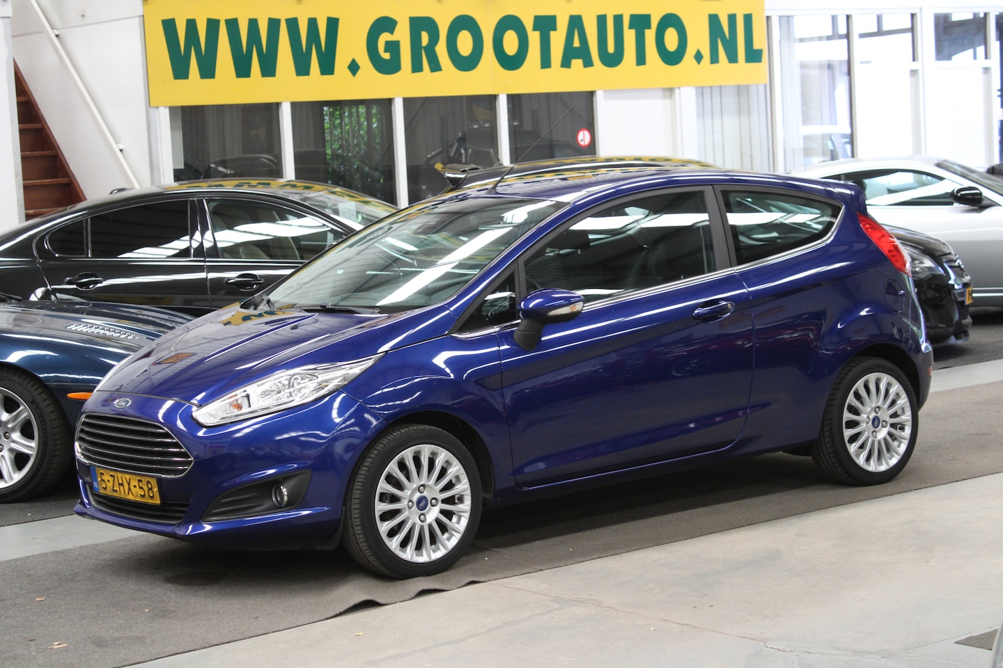 Ford Fiesta - 1.0 EcoBoost Titanium Dealer onderhouden, 69.075km NAP, Airco - AutoWereld.nl