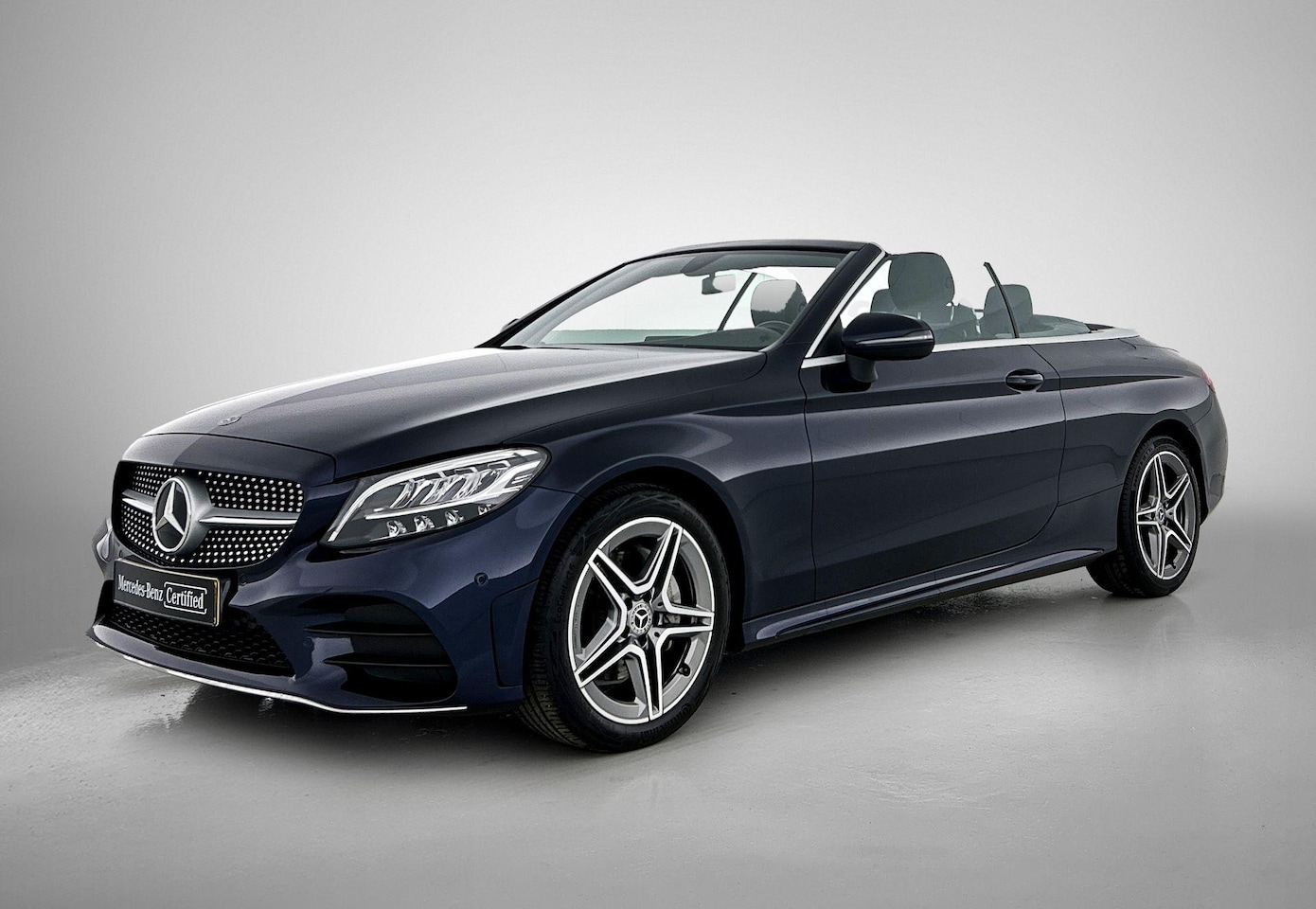 Mercedes-Benz C-klasse Cabrio - C 180 Automaat AMG Line | Advantage Pakket | LED | Stoelverwarming | Airscarf | Parkeerpak - AutoWereld.nl