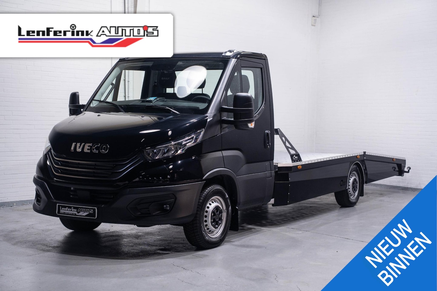 Iveco Daily - 35S18 180 pk Aut. Autotransporter BPM Vrij Adapt. Cruise, Navi, Trekhaak 3.500 kg, LED Kop - AutoWereld.nl