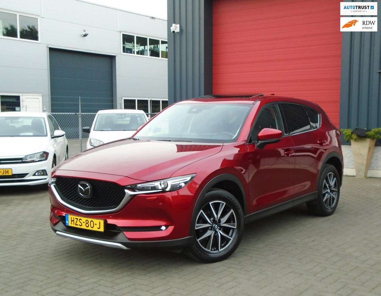 Mazda CX-5 - 2.0 SkyActiv-G 160 GT-M 4WD 2.0 SkyActiv-G 160 GT-M 4WD,Aut,Leder,Schuifdak - AutoWereld.nl