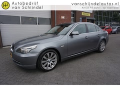 BMW 5-serie - 523i EXECUTIVE NOV 2008 YOUNGTIMER AFN.TREKHAAK SCHUIF/KANTELDAK LEDER STOELVERWARMING V+A