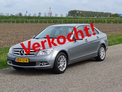 Mercedes-Benz C-klasse - 180 K BlueEFFICIENCY Business Class Avantgarde /Chique uitstraling/Lage km/Trekh./Hout/Sto