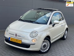 Fiat 500 - 1.2 Lounge/automaat/nap/ dealeronderhouden/ 1jaar apk/ pano/ airco/ EL-ramen
