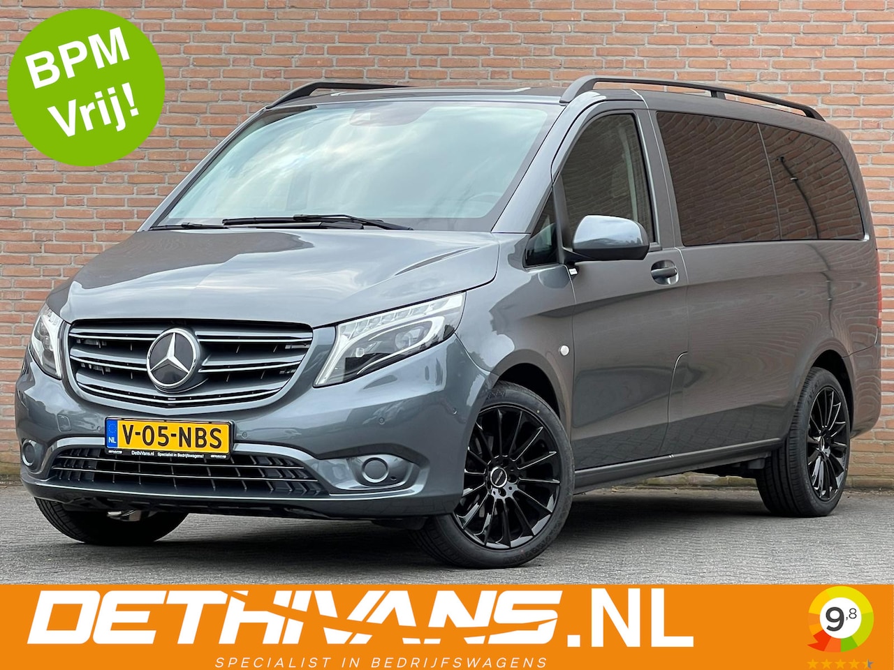 Mercedes-Benz Vito - 116CDI 164PK Lang / Dubbelcabine / 9G-Tronic - AutoWereld.nl