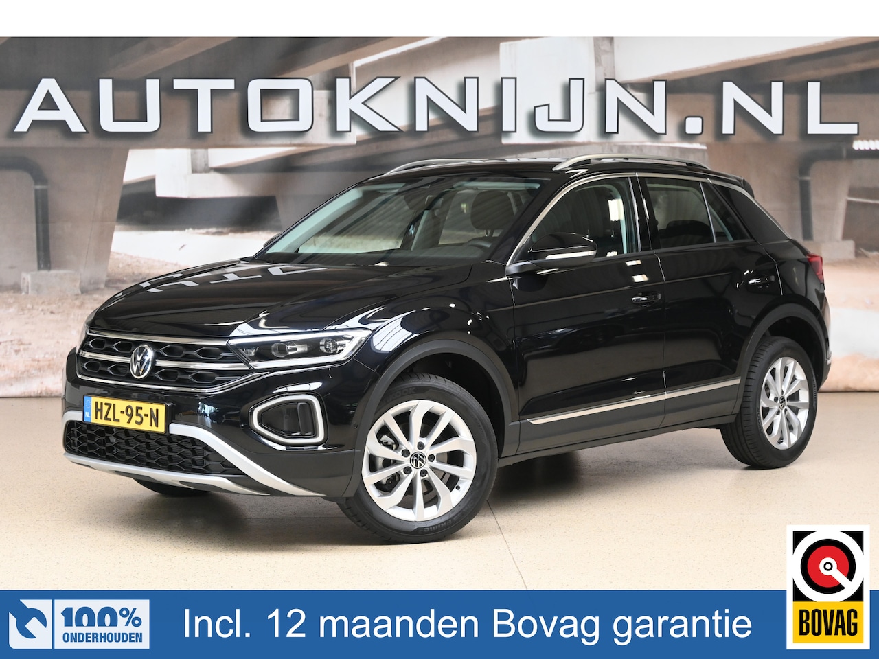 Volkswagen T-Roc - 1.5 TSI 150pk Style | IQ. Light | Keyless | Elek. klep | 100% (Dealer) onderhouden label - AutoWereld.nl