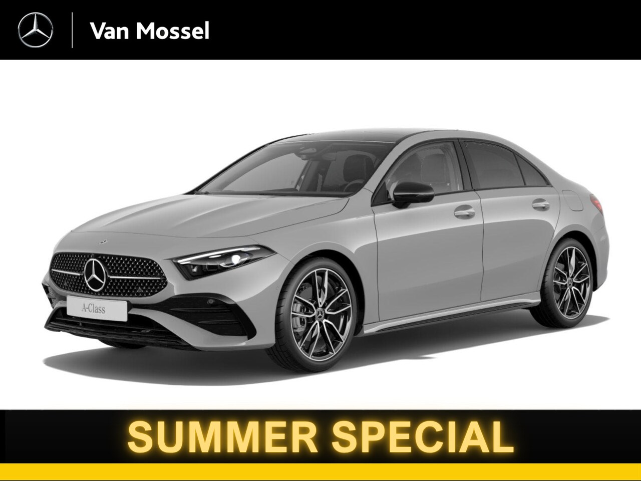 Mercedes-Benz A-klasse - 180 Business Solution AMG-Line Limousine / Stoelverwarming / 360Graden-Camera / Panaroma-s - AutoWereld.nl