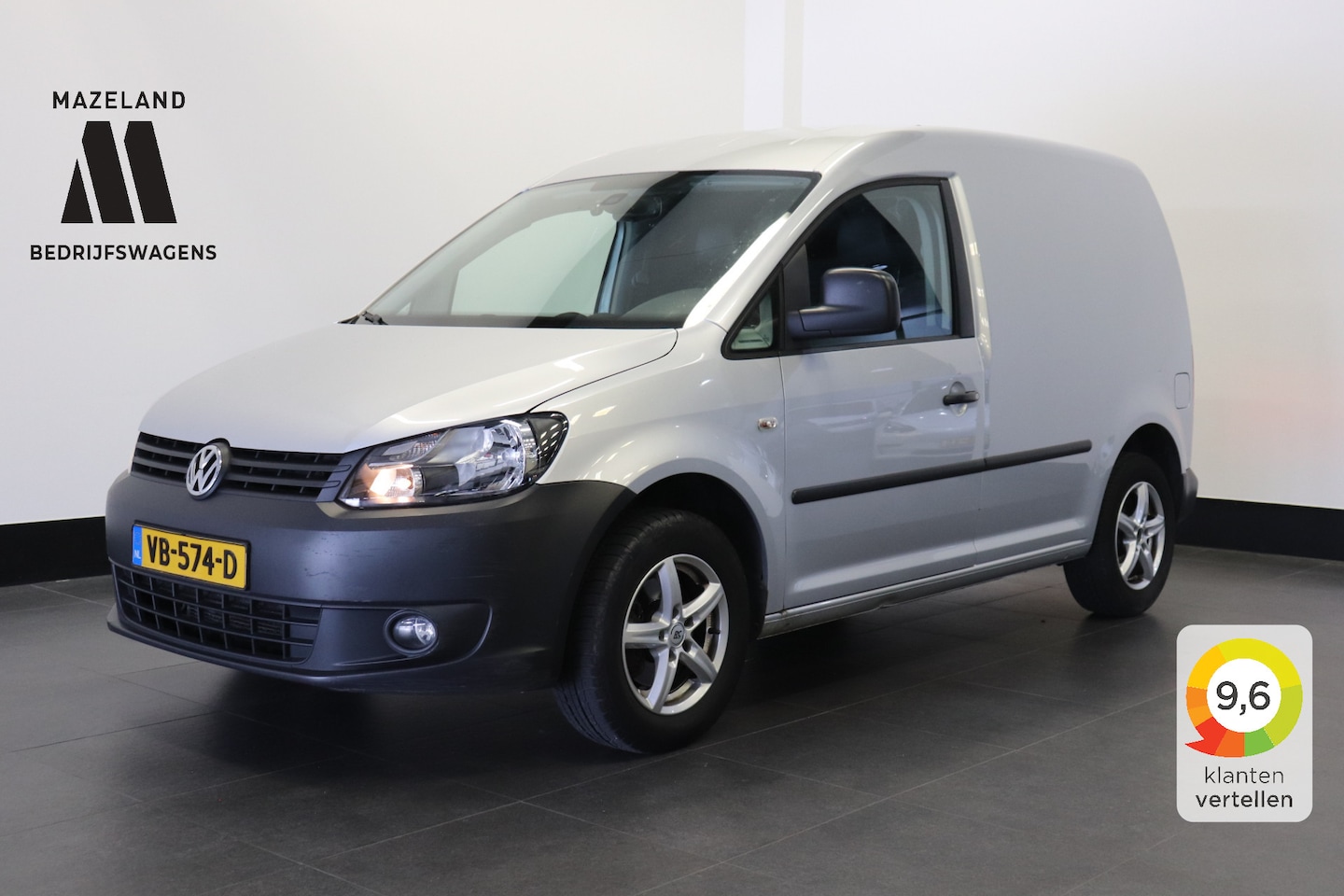Volkswagen Caddy - 1.6 TDI DSG Automaat - Airco - Navi - Cruise - € 4.950,- Excl. - AutoWereld.nl