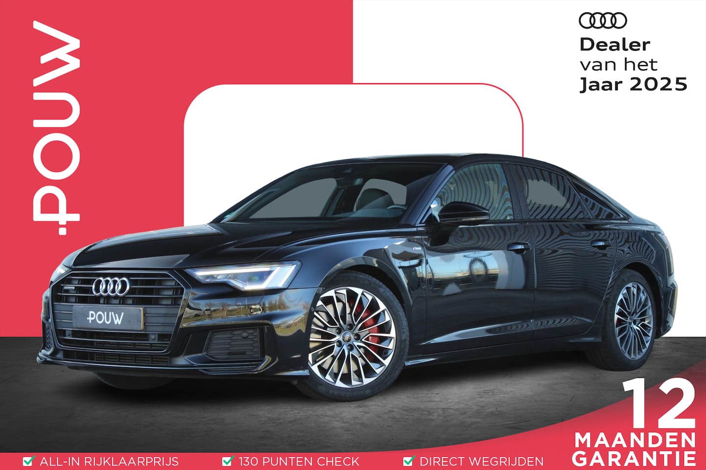 Audi A6 Limousine - 55 TFSIe 367pk PHEV quattro Competition | Voor Klimatisering | Lane Assist | Audi Drive Se - AutoWereld.nl