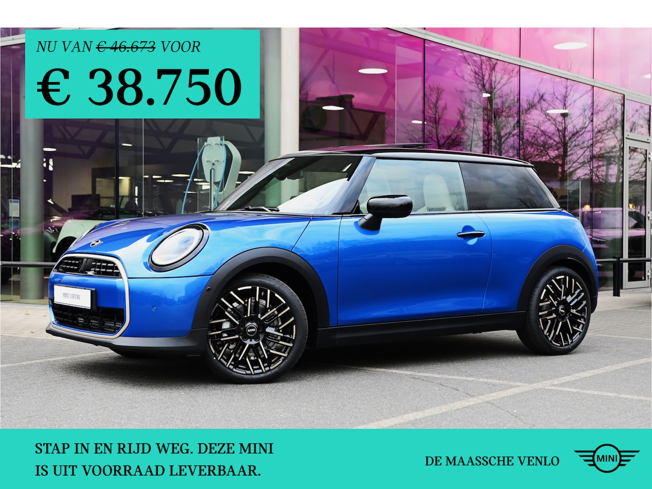 MINI Cooper - Hatchback C Automaat / Favoured / Pakket M / 18 inch Night Flash Spoke 2-tone - AutoWereld.nl