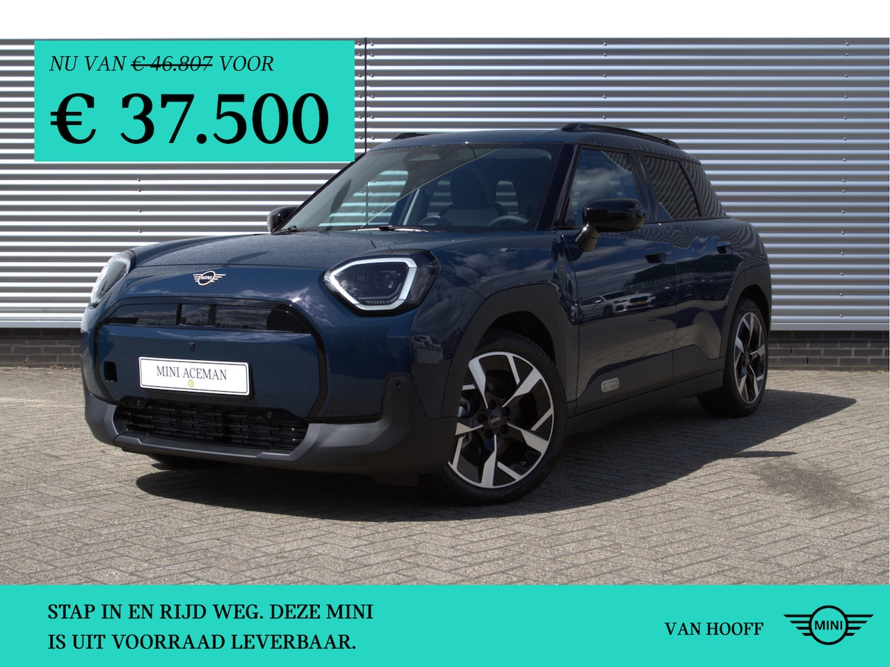 MINI Aceman - E / Classic / Pakket L / 18 inch Slide Spoke 2-tone - AutoWereld.nl