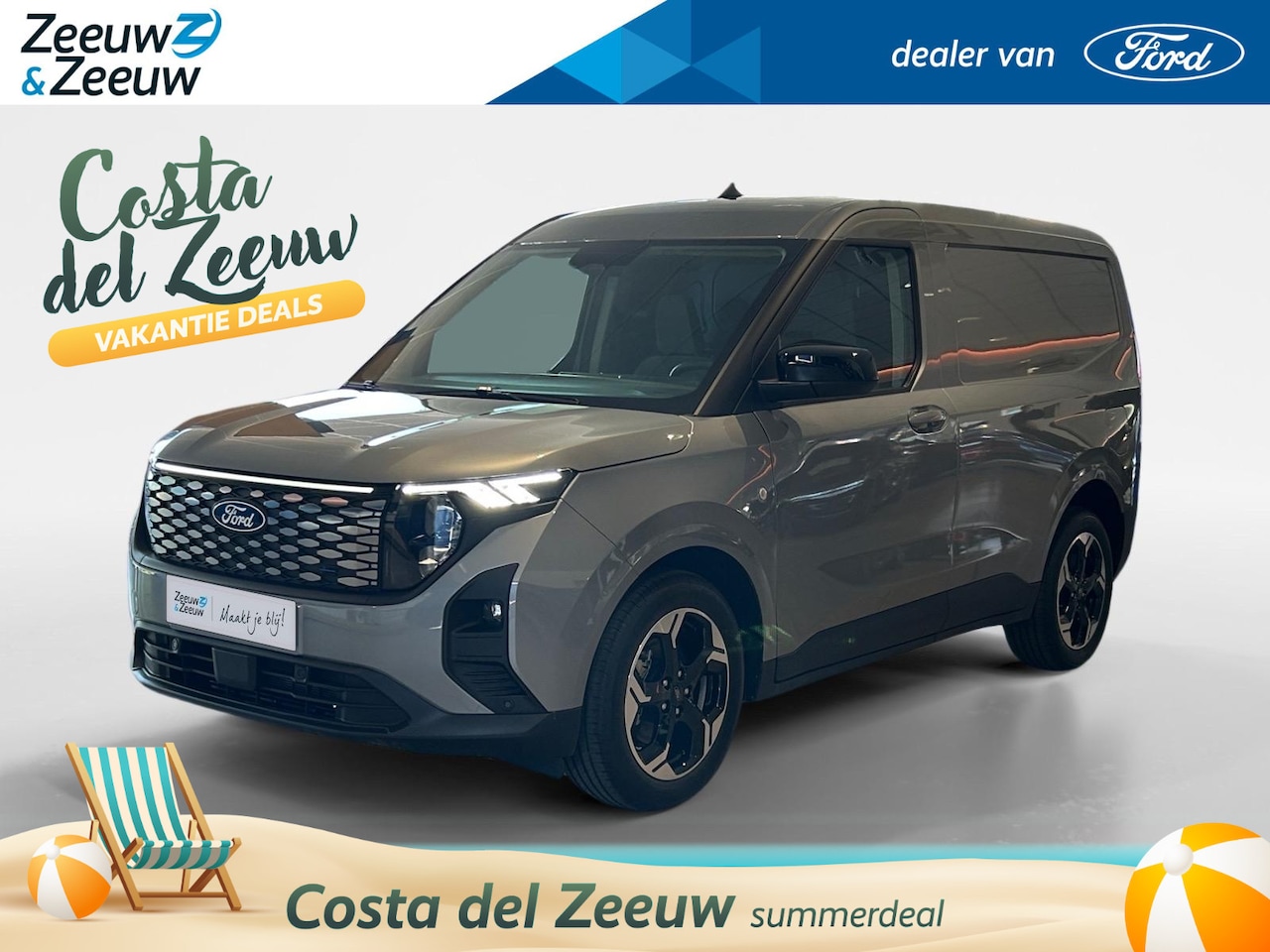 Ford E-Transit Cour. - Limited 44 kWh 136pk | 0,99% rente | Nieuw te bestellen - AutoWereld.nl