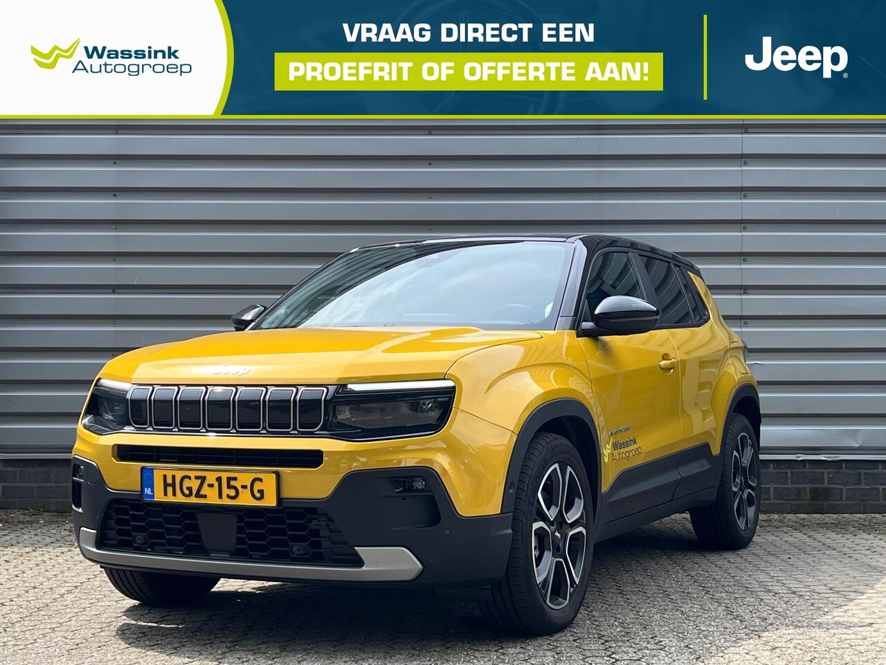 Jeep Avenger - 54 kWh 156pk Aut Summit | Adaptive Cruise Control | Sensoren Voor + Achter | Camera | Elek - AutoWereld.nl