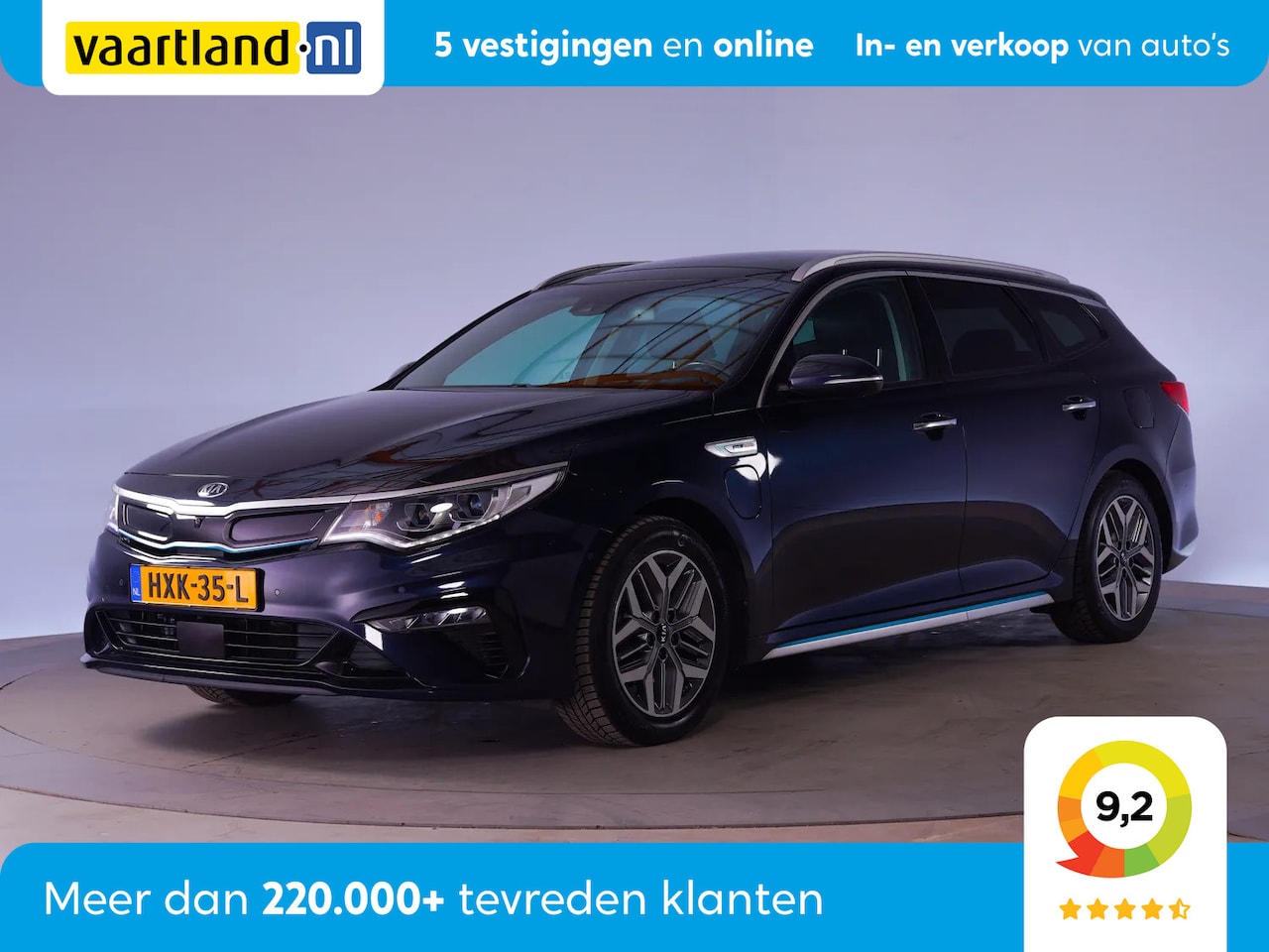Kia Optima Sportswagon - 2.0 GDI PHEV ExecutiveLine [ Panorama Leder Stoelventilatie Trekhaak ] - AutoWereld.nl