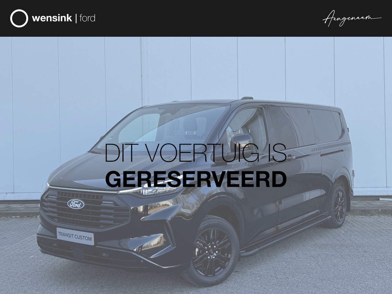 Ford Transit Custom - 320 2.5 PHEV L2H1 Black Platinum DUBBEL CABINE | 2250 KG AHW | 1100 KG Laadvermogen | Lede - AutoWereld.nl