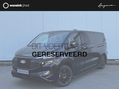 Ford Transit Custom - 320 2.5 PHEV L2H1 Black Platinum DUBBEL CABINE | 2250 KG AHW | 1100 KG Laadvermogen | Lede