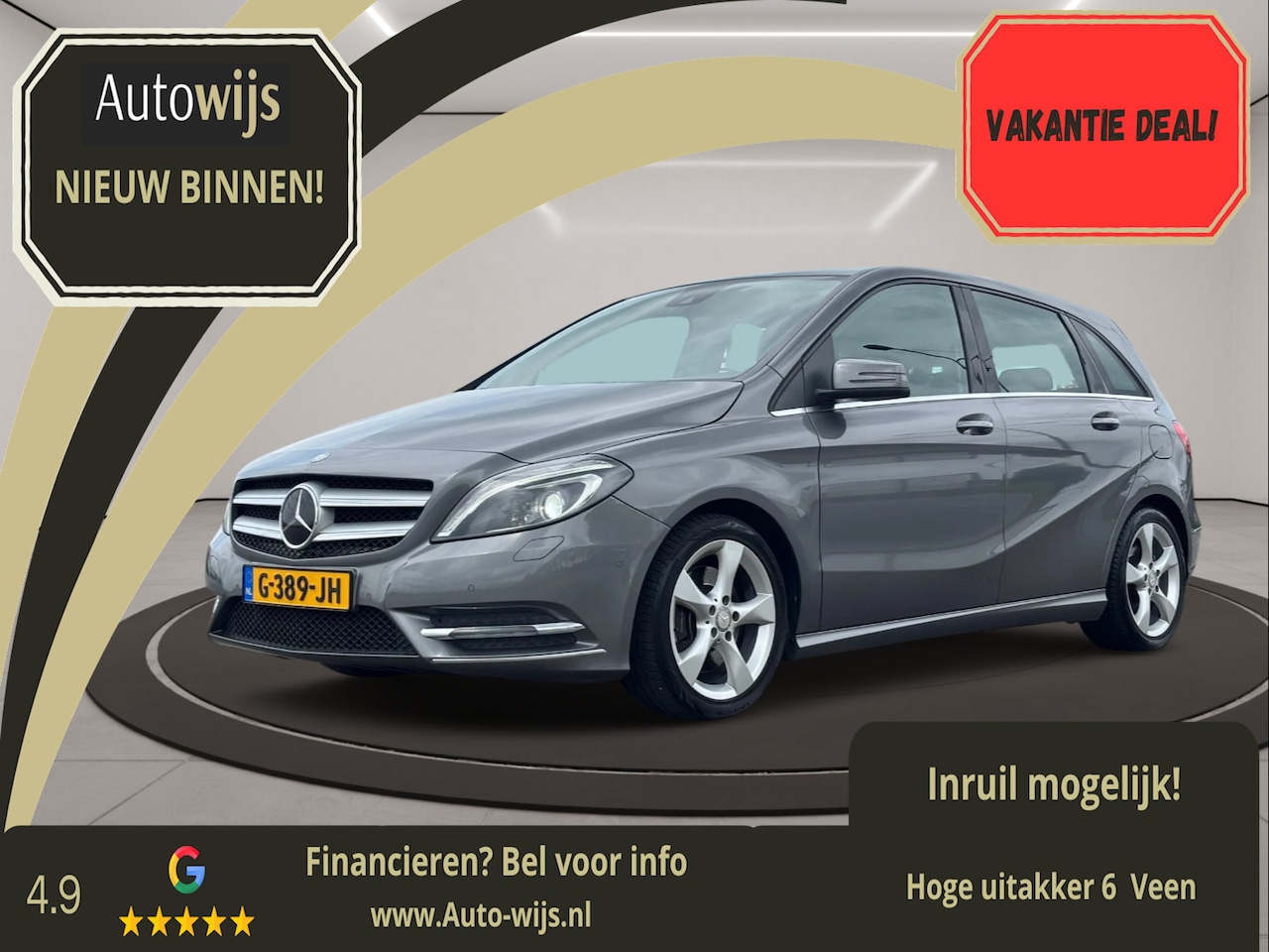Mercedes-Benz B-klasse - 220 4MATIC Prestige|184PK|Camera|Trekhaak|AUT|Xenon - AutoWereld.nl