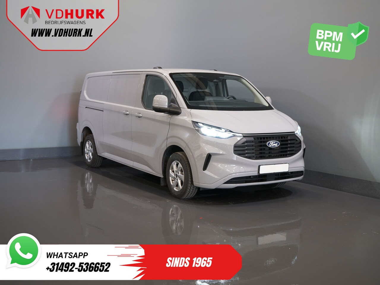 Ford Transit Custom - 2.0 TDCI 150 pk L2 Limited BPM VRIJ! (DEMO) LED/ 2x Schuifdeur/ 5J/ 200.000km GARANTIE! St - AutoWereld.nl