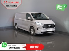 Ford Transit Custom - 2.0 TDCI 150 pk L2 Limited BPM VRIJ (DEMO) Garantie tot 9-29'/ LED/ 2x Schuifdeur/ Stoelve